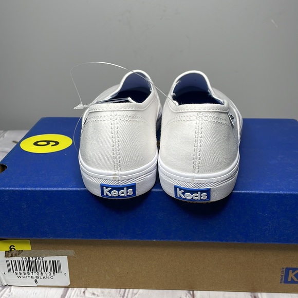 Keds Classic Canvas Slip on Shoes - Picture 3 of 5